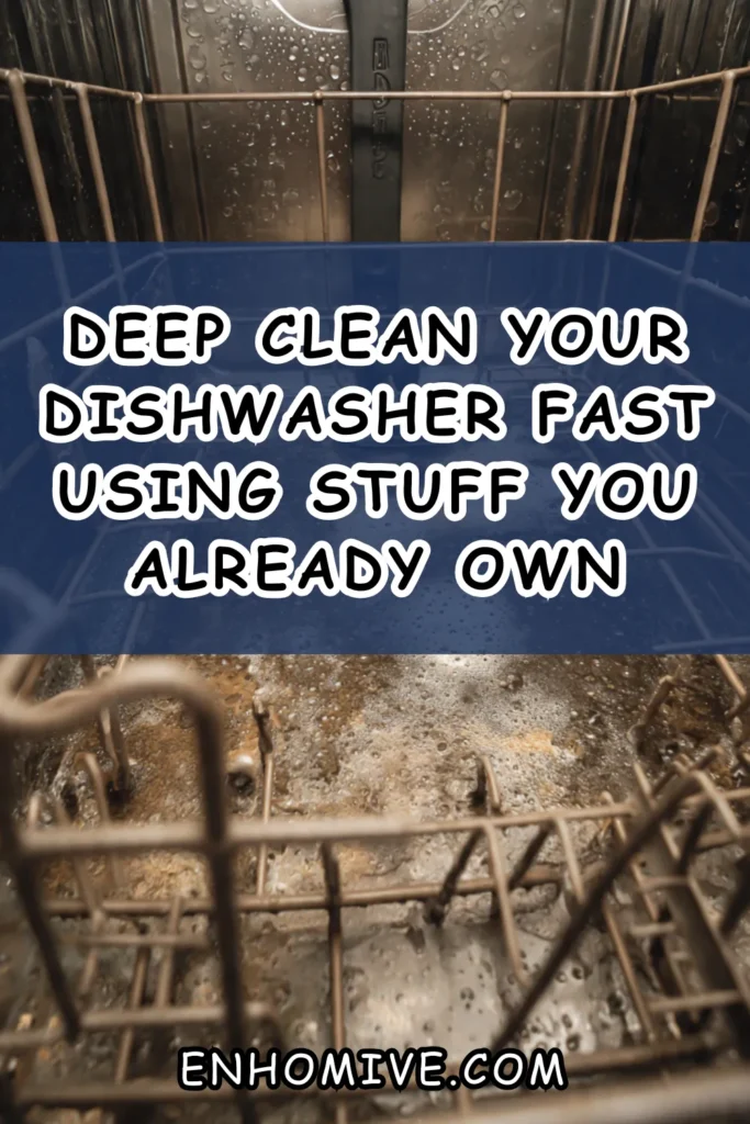 Deep Clean Your Dishwasher FAST Using Stuff You Already Own 1 How 1