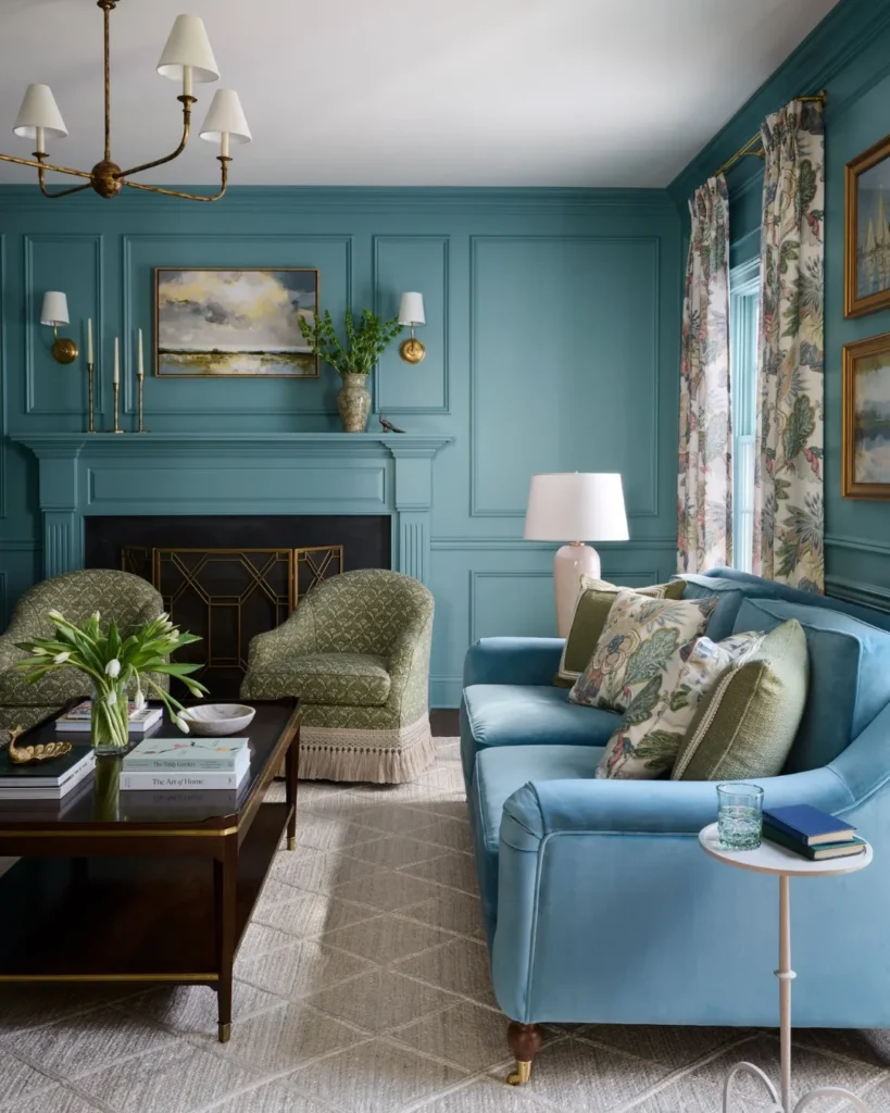 15 Preppy Living Room Ideas for a Cheerful Space 3 PG3