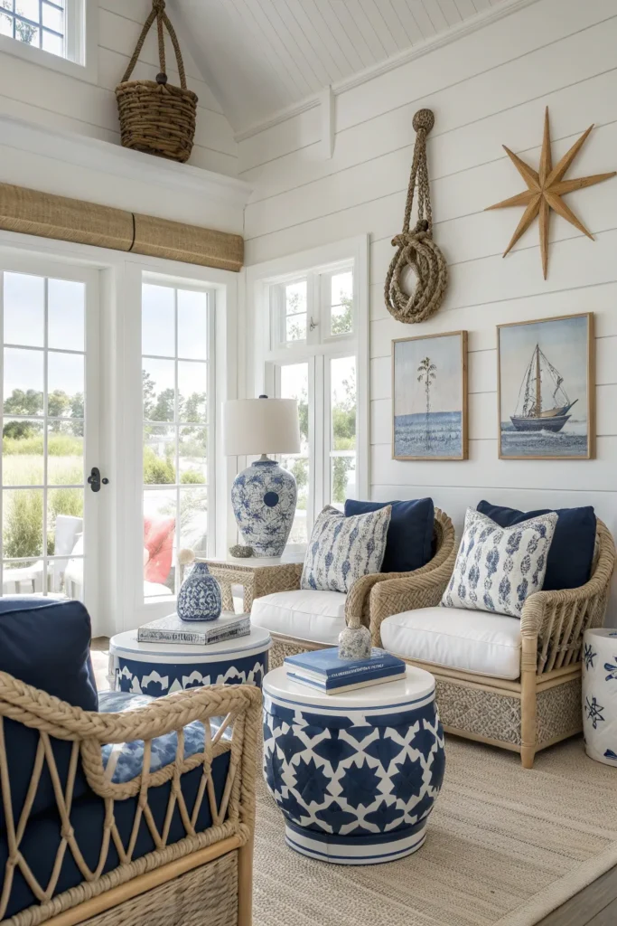 15 Preppy Living Room Ideas for a Cheerful Space 6 PG6