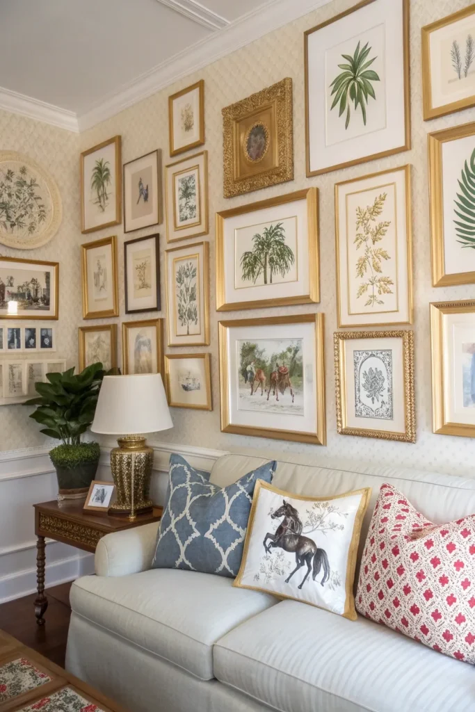 15 Preppy Living Room Ideas for a Cheerful Space 7 PG7