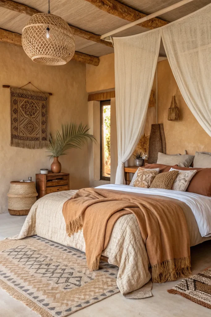 15 Stunning Earthy Bedroom Ideas 2 QA1