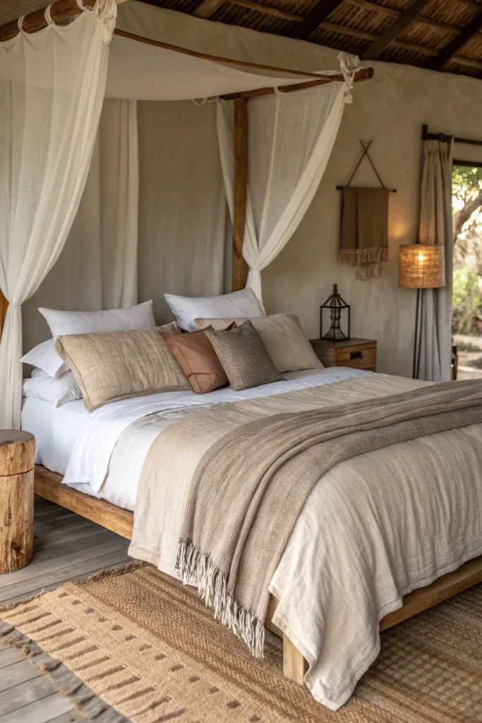 15 Stunning Earthy Bedroom Ideas 4 QA3