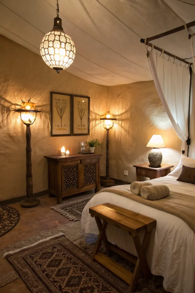 15 Stunning Earthy Bedroom Ideas 9 QA8