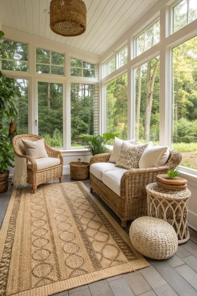 15+ Cozy Rustic Sunroom Ideas to Inspire You 15 ap14