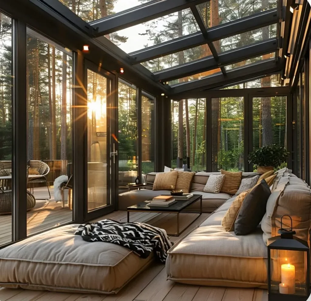 15+ Cozy Rustic Sunroom Ideas to Inspire You 5 ap4