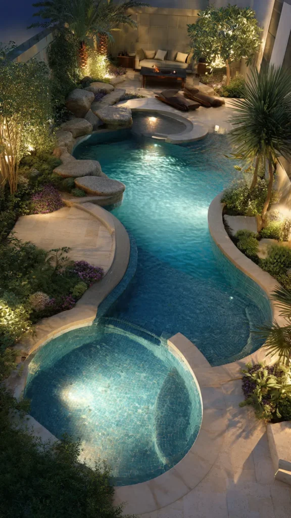 15 Stunning Designs of Small Pools and Dream Oases 12 az11