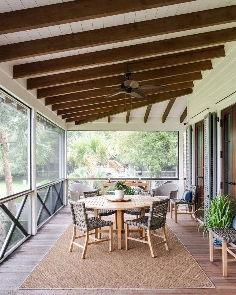 15 Cozy Closed-In Front Porch Ideas to Steal 2 bl1