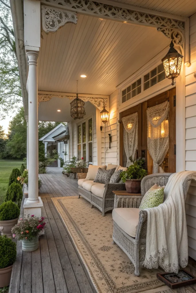 15 Cozy Closed-In Front Porch Ideas to Steal 13 bl12