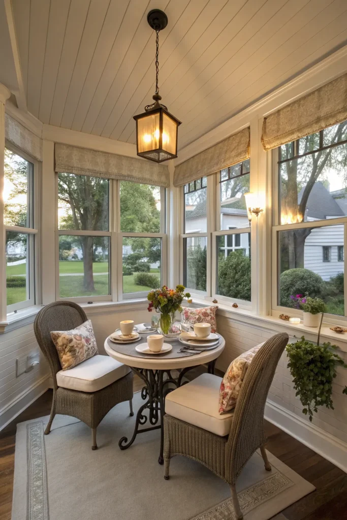 15 Cozy Closed-In Front Porch Ideas to Steal 14 bl13