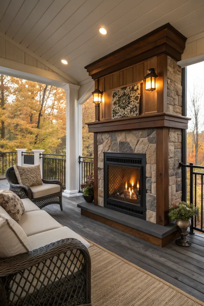 15 Cozy Closed-In Front Porch Ideas to Steal 6 bl5