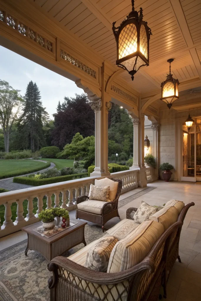 15 Cozy Closed-In Front Porch Ideas to Steal 8 bl7