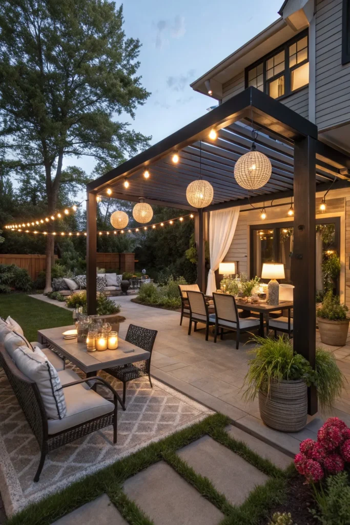 15 Stylish Patio Design Ideas for Relaxing & Entertaining 7 cx 6