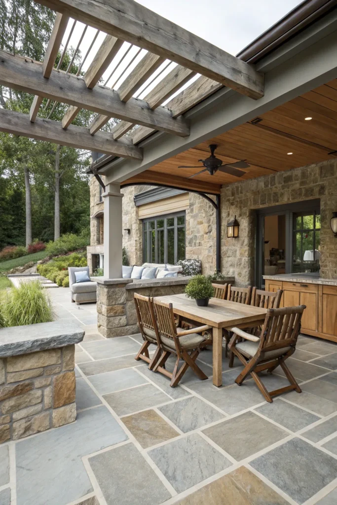 15 Stylish Patio Design Ideas for Relaxing & Entertaining 10 cx 9