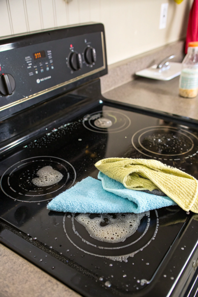 How To Clean a Flat Black Glass Stove Top Safely and Effectively 5 daily cleaning for a flat black glass stove top da