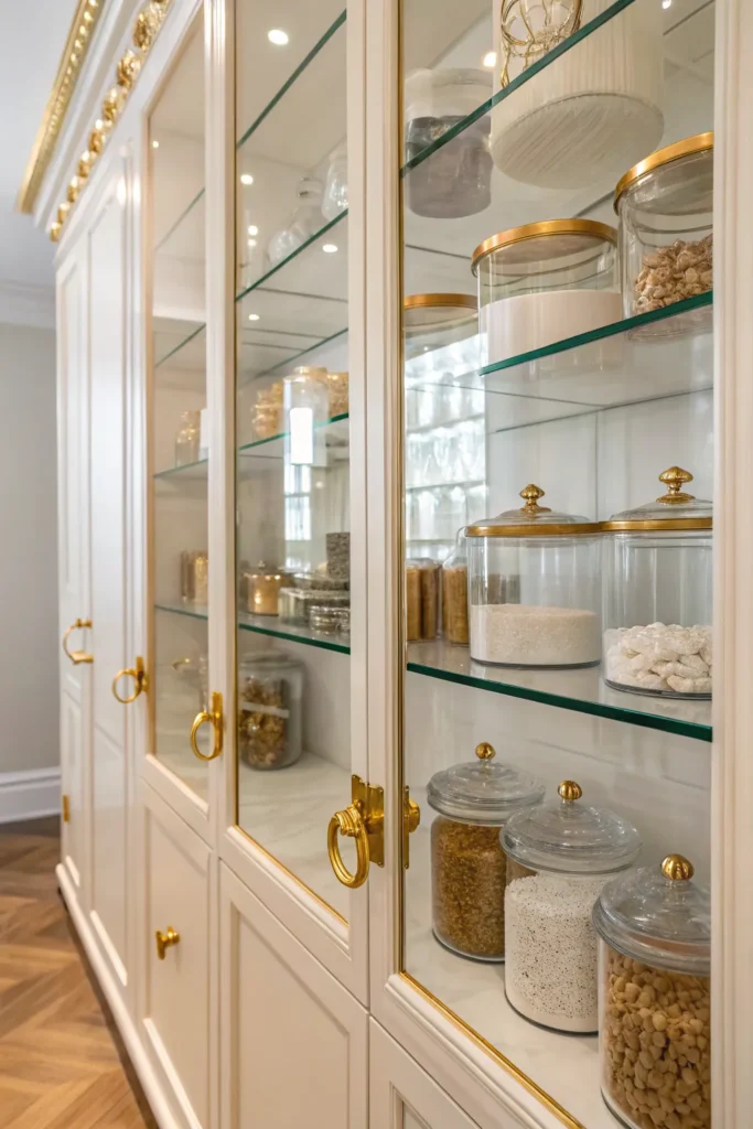 15 Glam and Luxurious Kitchen Pantry Ideas 2 df 1