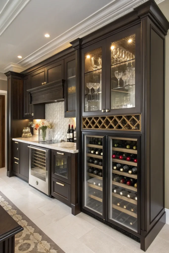 15 Glam and Luxurious Kitchen Pantry Ideas 11 df 10