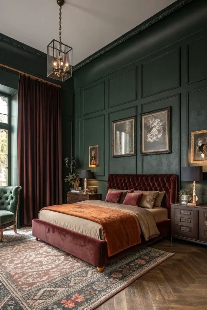 14 Chic Dark Academia Bedroom Inspiration 2 ed 1
