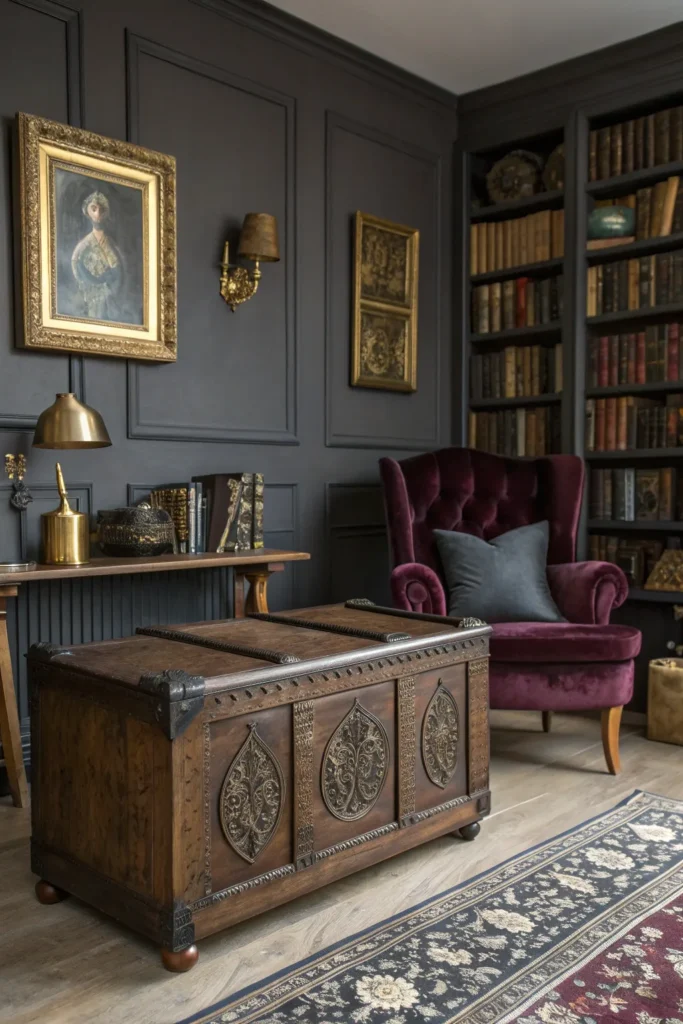 14 Chic Dark Academia Bedroom Inspiration 14 ed 13