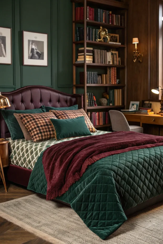 14 Chic Dark Academia Bedroom Inspiration 4 ed 3