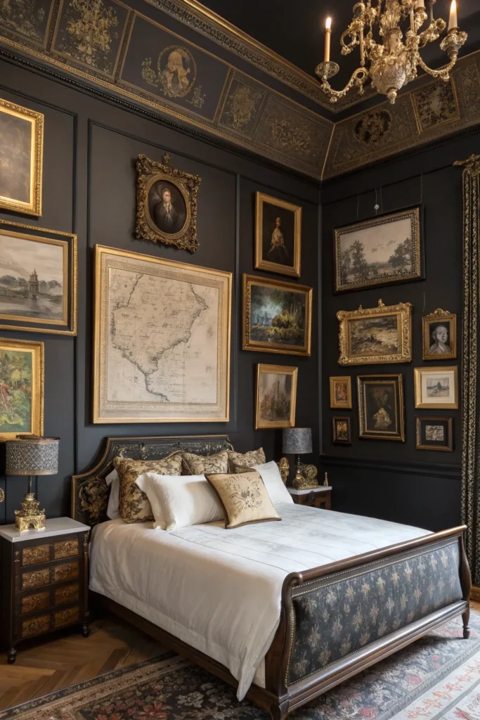 14 Chic Dark Academia Bedroom Inspiration 10 ed 9
