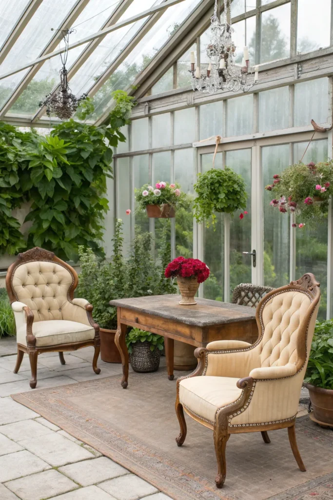 15 Greenhouse Interiors Inspirations to Transform Your Space 5 fg 4