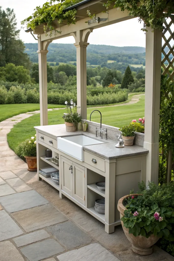 15 Creative Outdoor Wash Station Ideas 12 fs 11