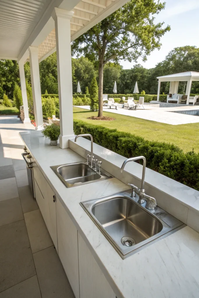 15 Creative Outdoor Wash Station Ideas 8 fs 7