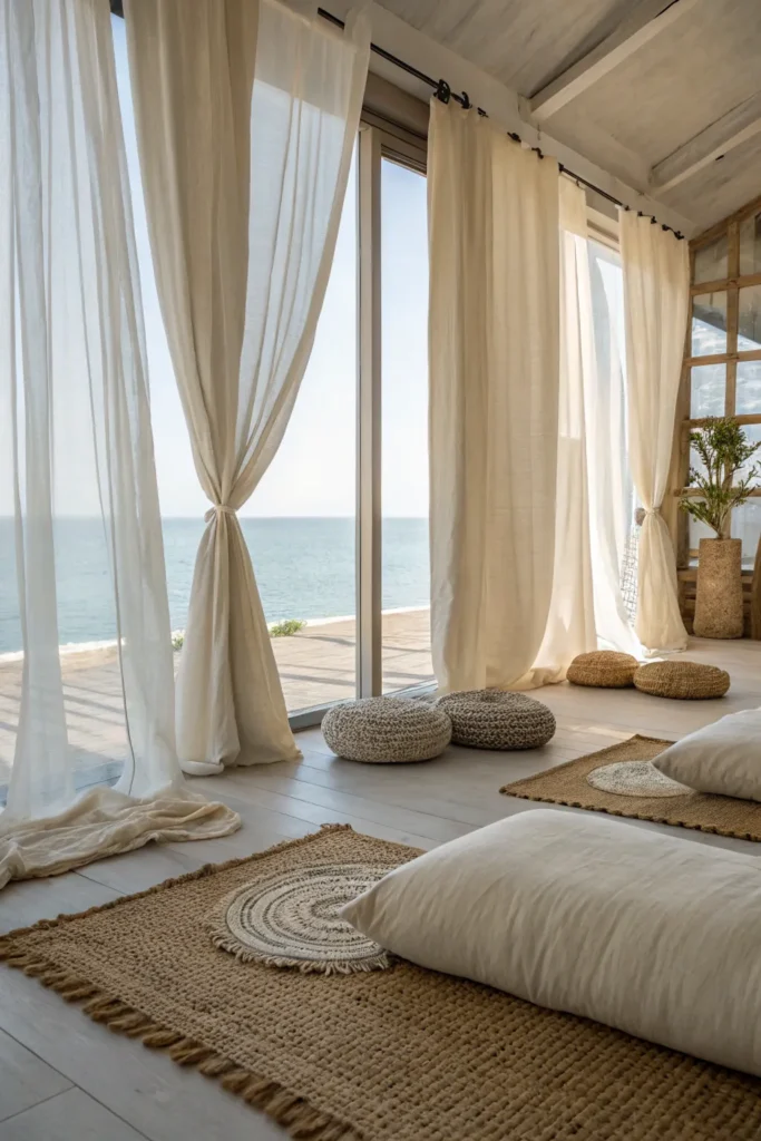 14 Coastal Bliss Yoga Studio Ideas to Transform Your Practice Space 5 fs4