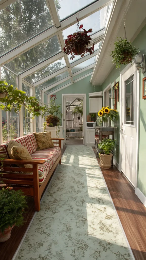 15 Inspiring Attached Greenhouse Sunroom Ideas 11 hb10