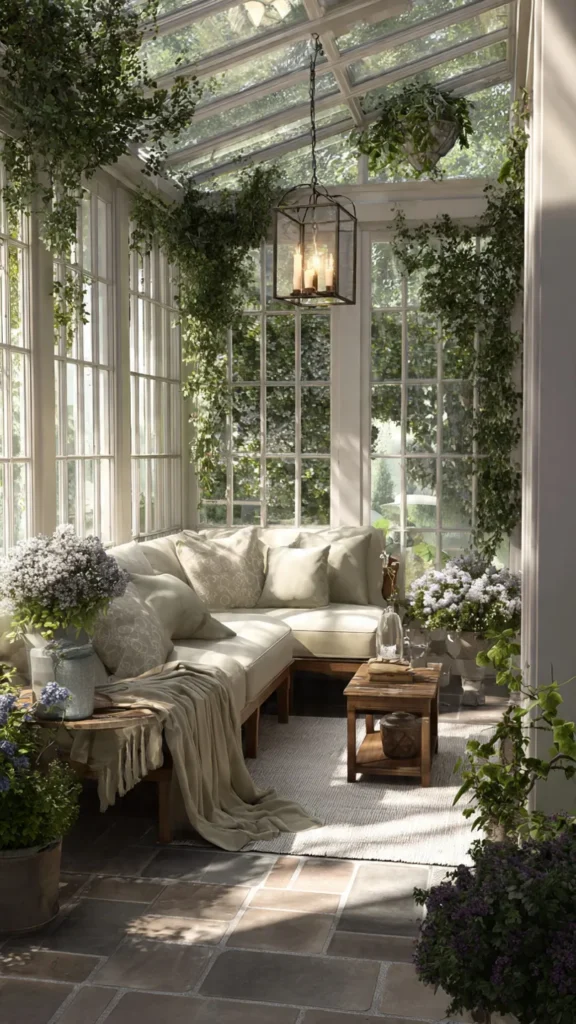 15 Inspiring Attached Greenhouse Sunroom Ideas 4 hb3