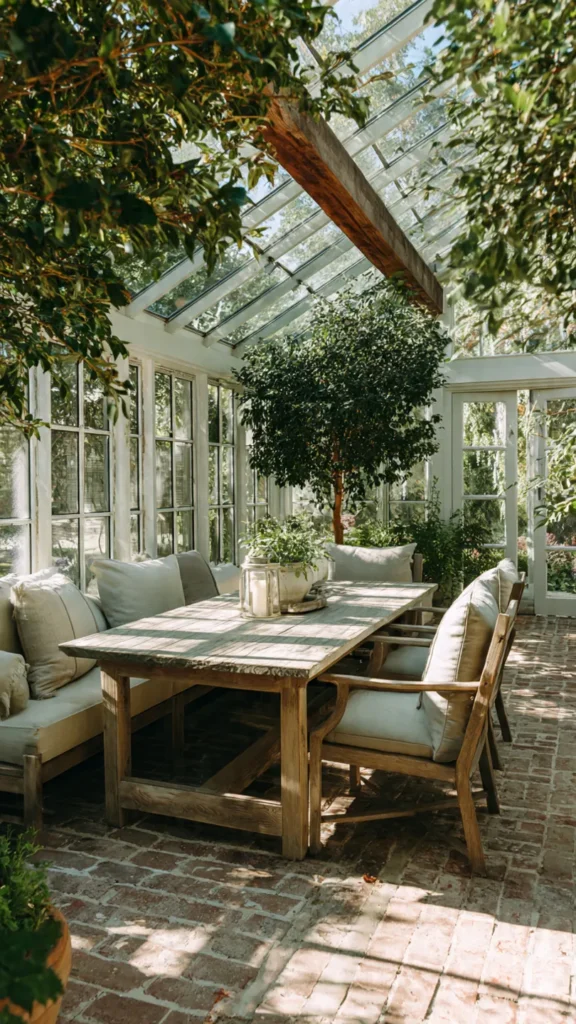 15 Inspiring Attached Greenhouse Sunroom Ideas 8 hb7