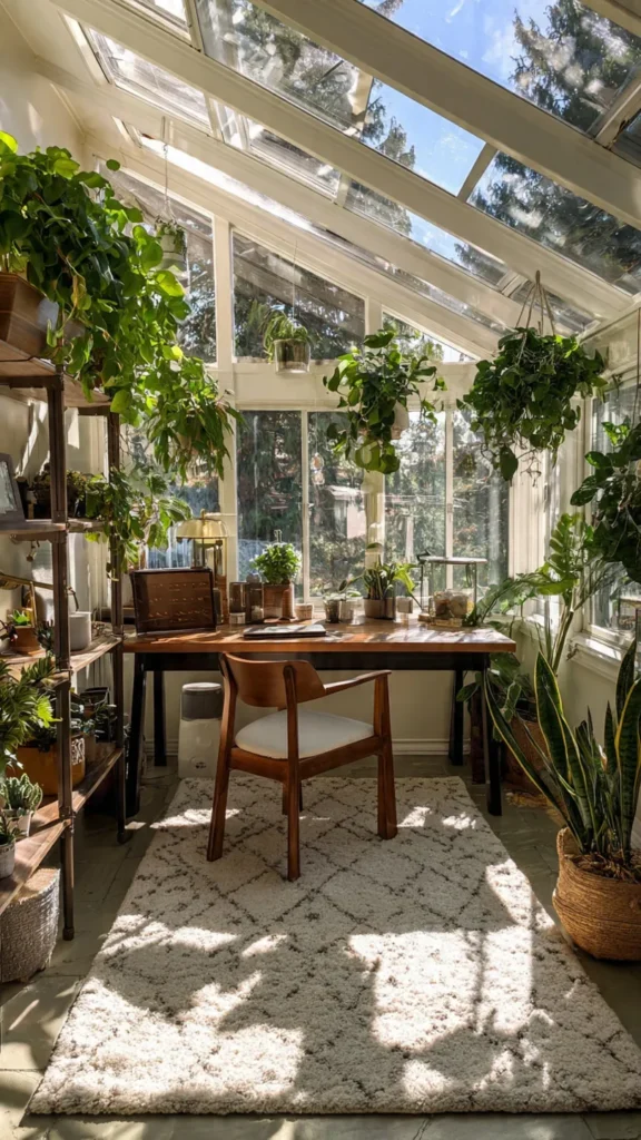 15 Inspiring Attached Greenhouse Sunroom Ideas 9 hb8
