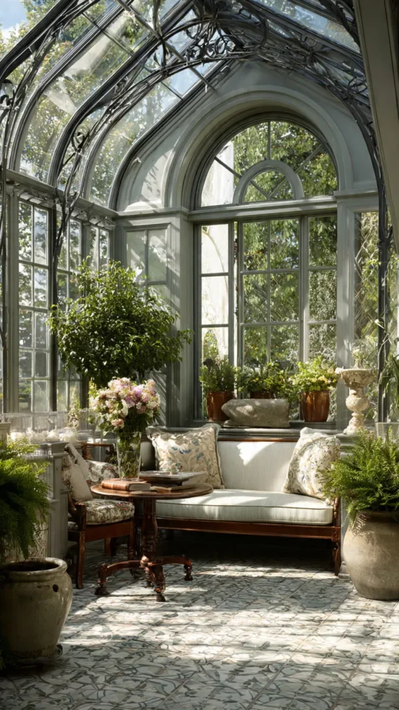 15 Inspiring Attached Greenhouse Sunroom Ideas 10 hb9