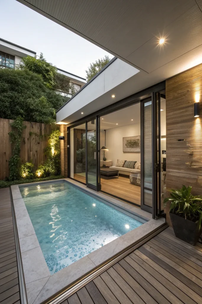 15 Stunning Plunge Pool Ideas for Small Spaces That Feel Luxurious and Refreshing 5 hz 4