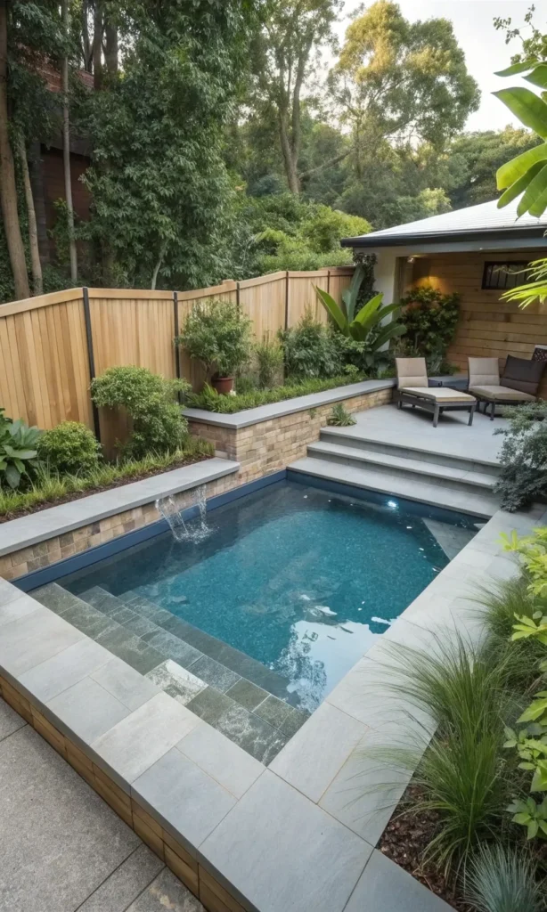 15 Stunning Plunge Pool Ideas for Small Spaces That Feel Luxurious and Refreshing 9 hz 8