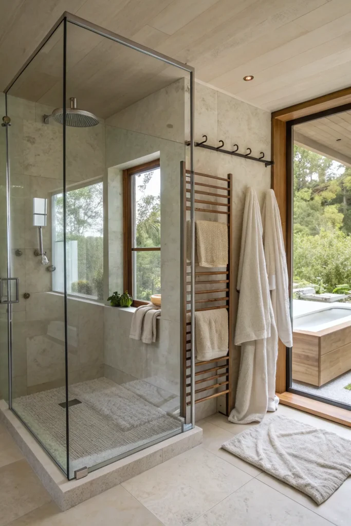 15 Nature-Inspired Zen Bathroom Decor Ideas for a Grounded, Refreshing Feel 10 ij 9