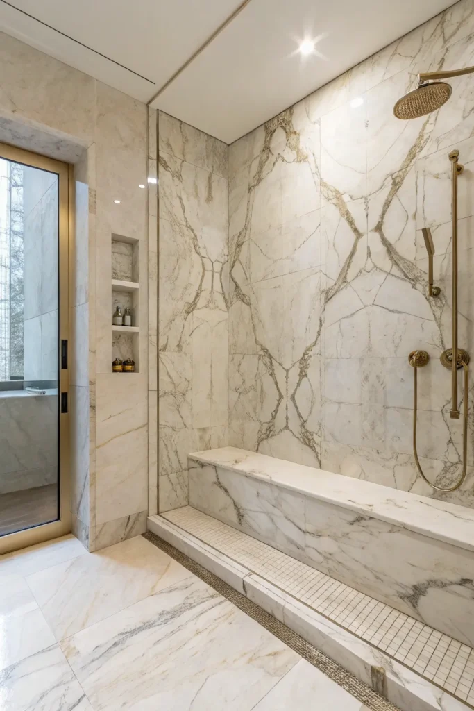 15 Fresh Stone Shower Ideas to Elevate Your Bathroom 2 ik 1 1