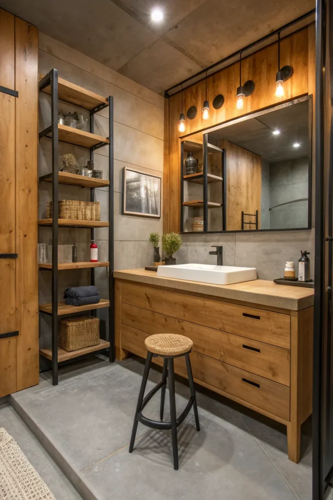 15 Urban Bathroom Ideas to Infuse Your Home with City Style 11 ik 10