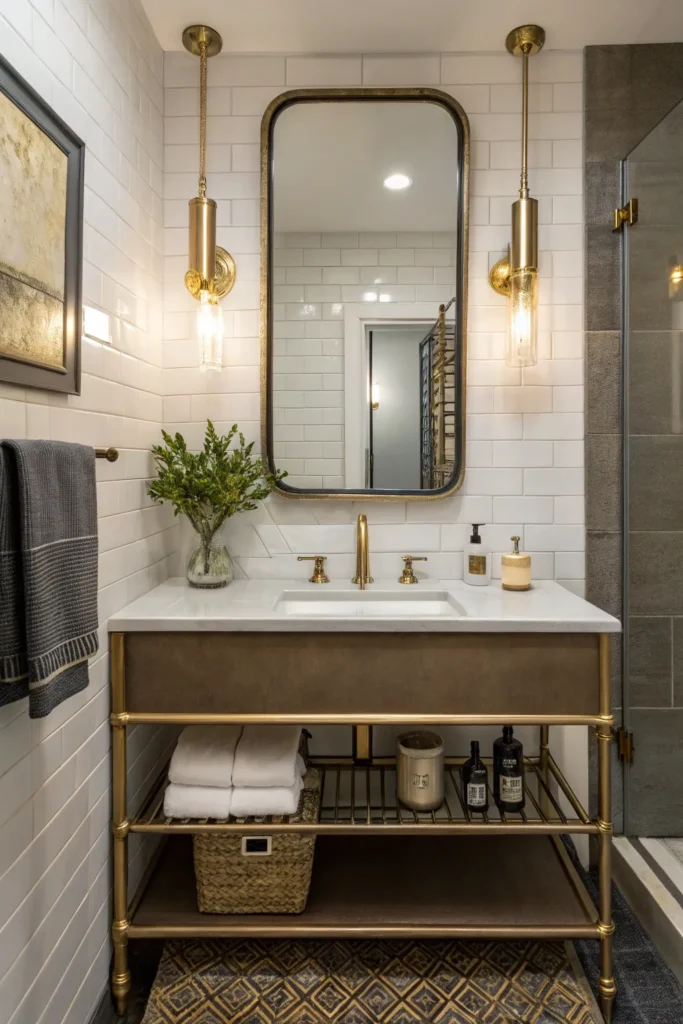 15 Urban Bathroom Ideas to Infuse Your Home with City Style 14 ik 13