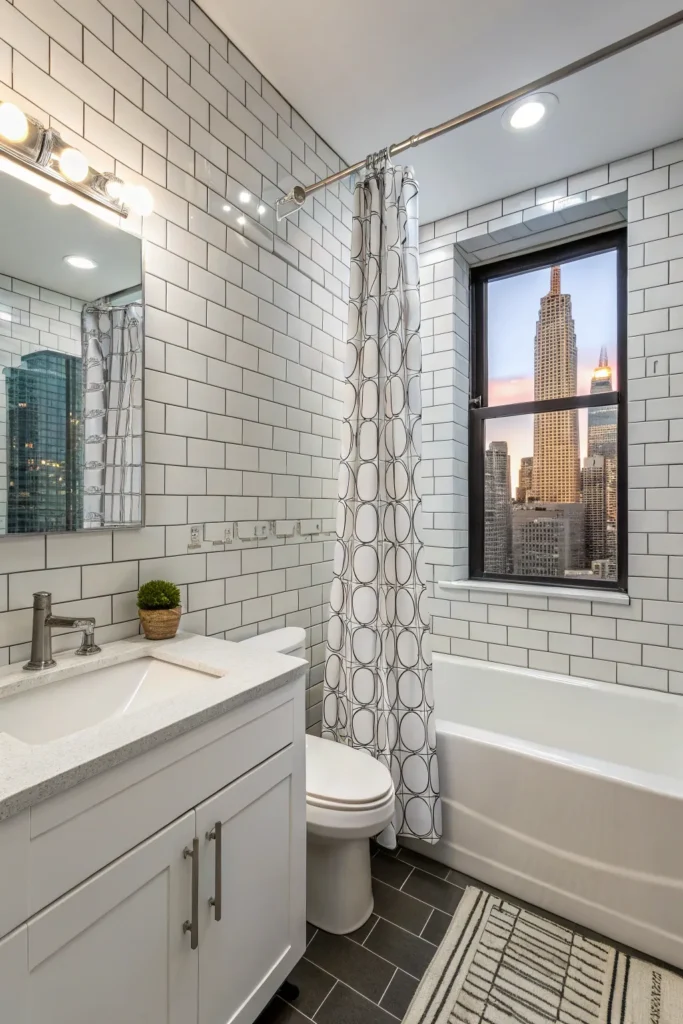 15 Urban Bathroom Ideas to Infuse Your Home with City Style 6 ik 5