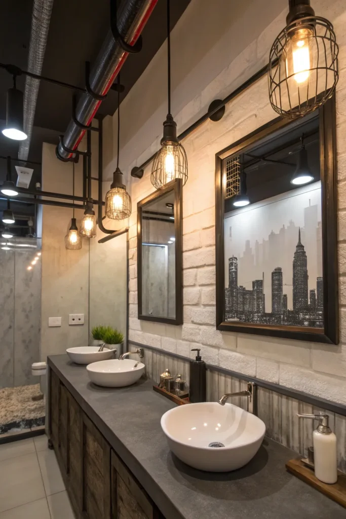 15 Urban Bathroom Ideas to Infuse Your Home with City Style 7 ik 6