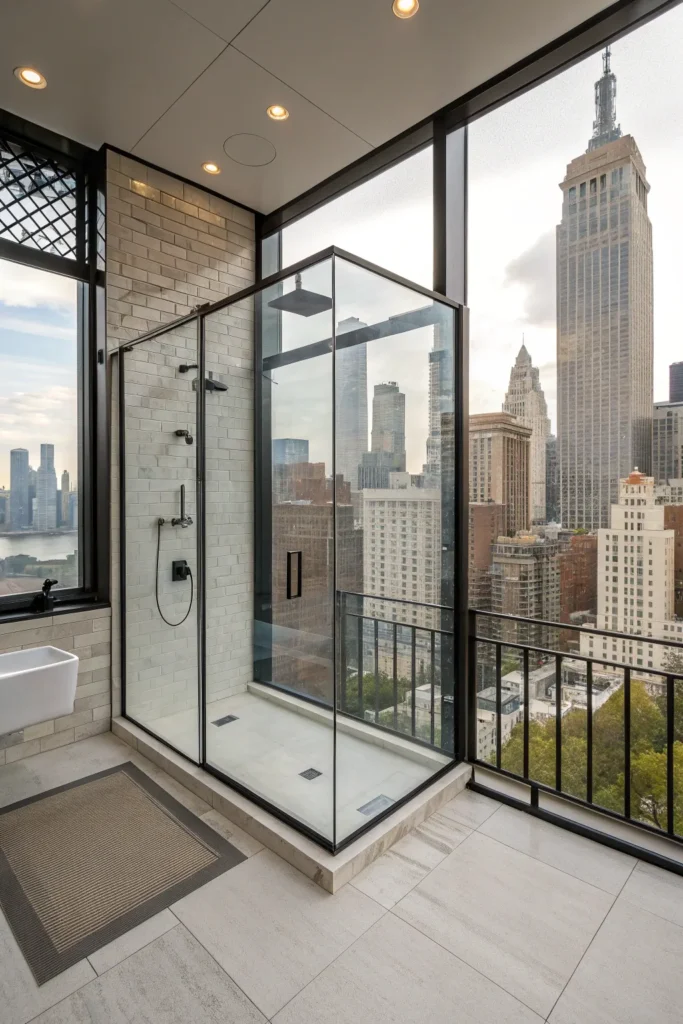 15 Urban Bathroom Ideas to Infuse Your Home with City Style 9 ik 8