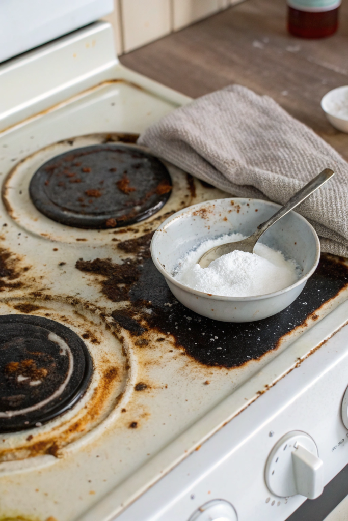 How to Deep Clean Your Gas Stove in a Few Simple Steps 6 image description a detailed close up of a stovet