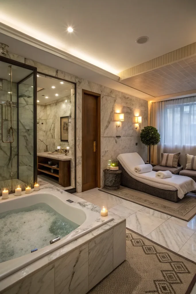 16 Ways to Create a Luxurious Spa-Like Atmosphere in Your Bathroom 17 kn 16