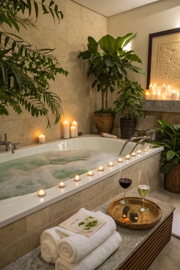 16 Ways to Create a Luxurious Spa-Like Atmosphere in Your Bathroom 8 kn 7
