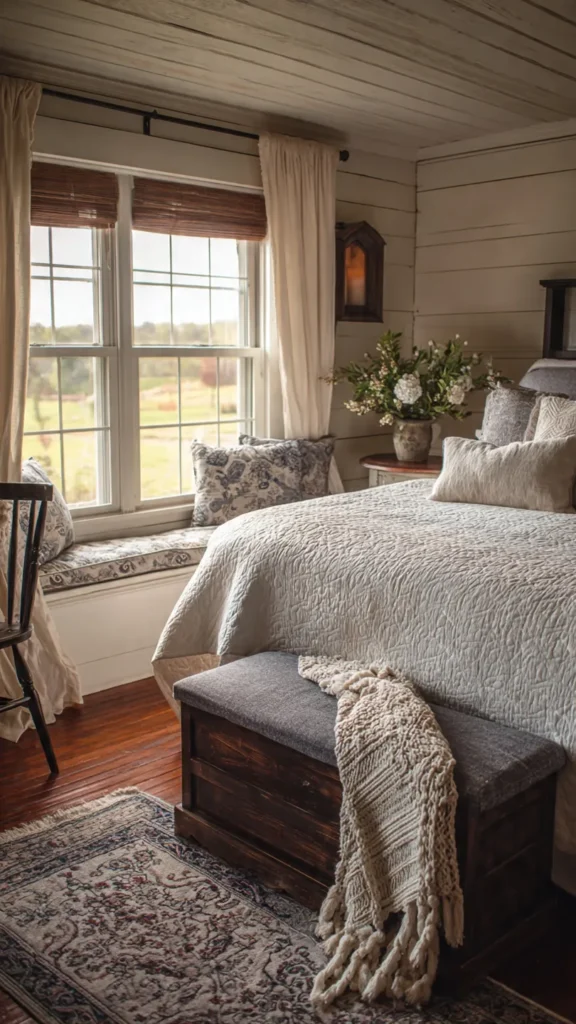 15 Cozy Farmhouse Bedroom Ideas with Timeless Charm 9 la8