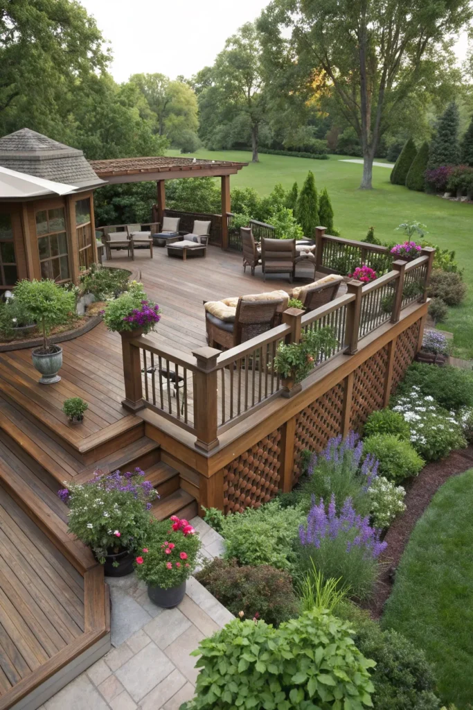 15 Backyard Deck Ideas 13 lc12