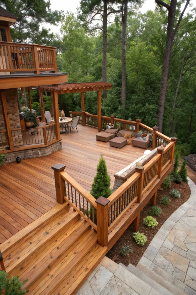 15 Backyard Deck Ideas 8 lc7