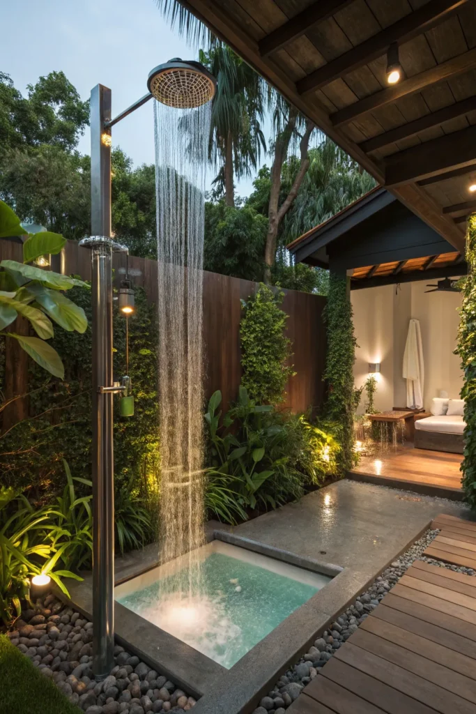 15 Outdoor Shower Bliss Ideas 5 oa 4