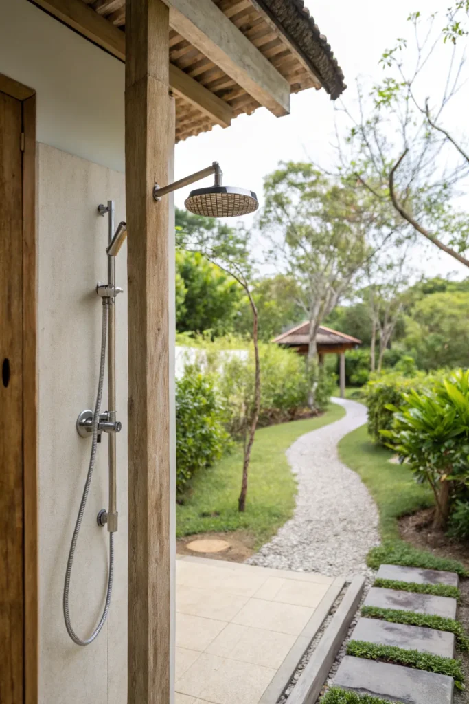 15 Outdoor Shower Bliss Ideas 8 oa 7